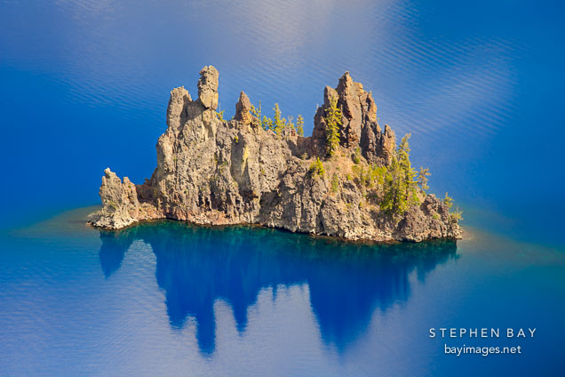 Phantom Ship. Crater Lake, Oregon.