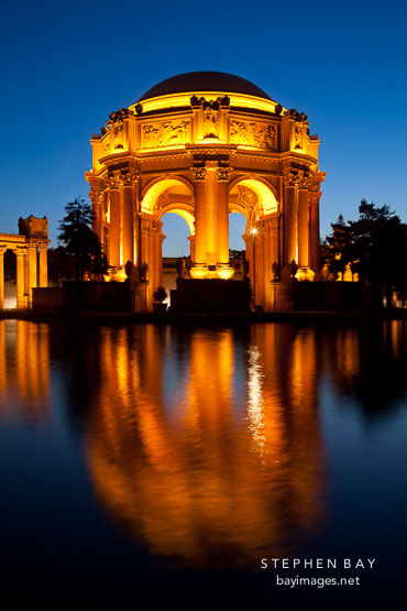 Palace of Fine Arts. San Francisco, California.