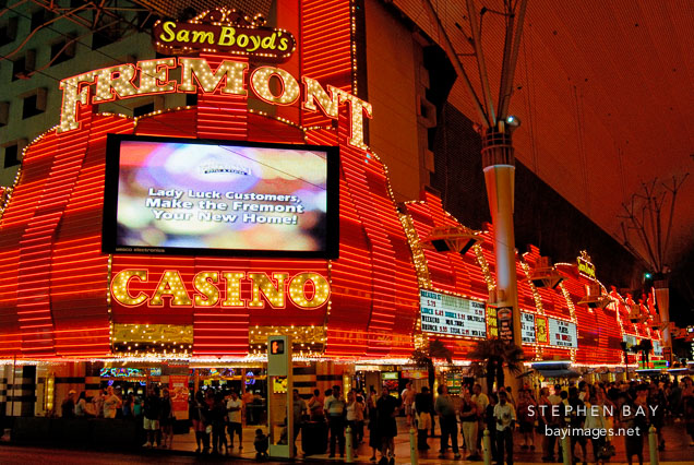 Fremont casino. Las Vegas, Nevada, USA.