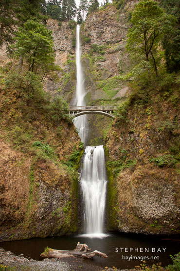 Multnomah Falls and Benson Bridge.