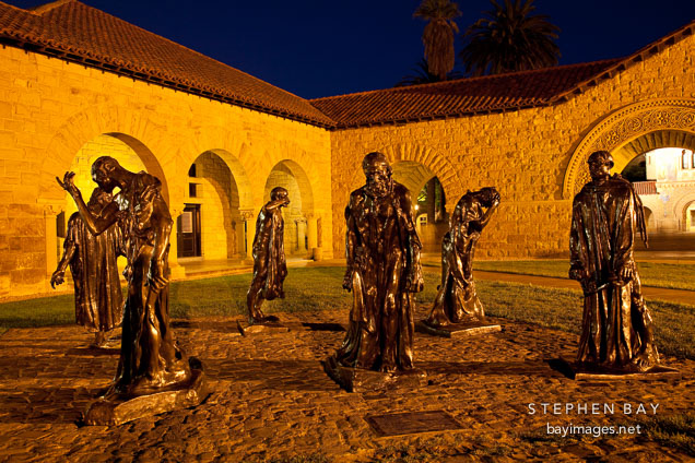 Burghers of Calais at Stanford University.