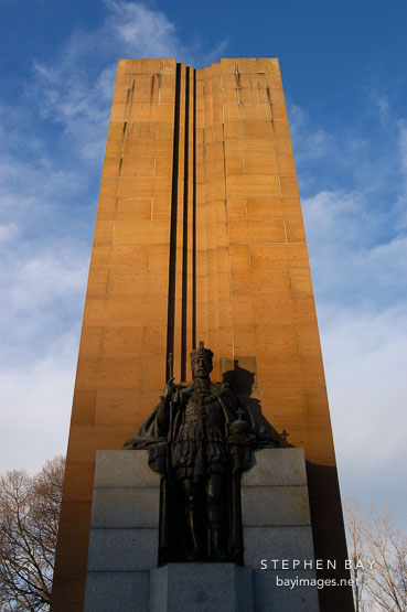 King George V monument. Melbourne, Australia.
