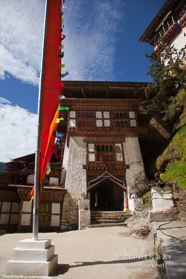 Main entrance to Cheri monastery.