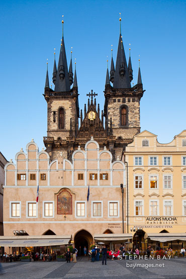 Tyn Church. Prague, Czech Republic.