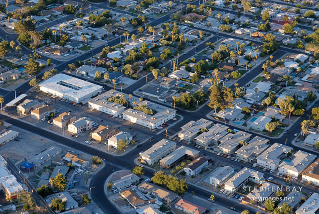 Aerial view of Las Vegas. Nevada, USA.