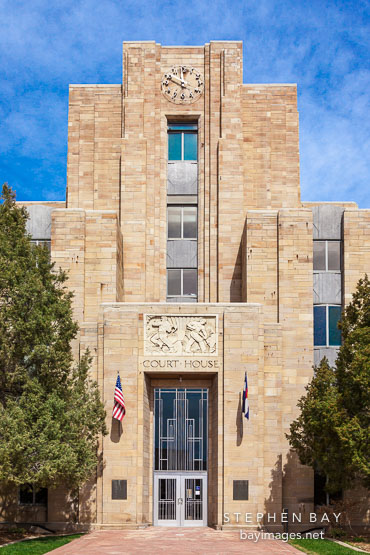 Boulder County court house. Boulder, Colorado