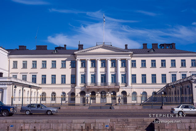 Presidential Palace, Presidentin Linna. Helsinki, Finland.