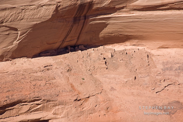 Sliding House Ruin. Canyon de Chelly, Arizona.