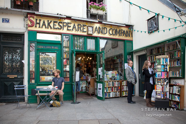 Shakespeare and Company bookstore. Paris, France.