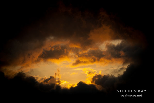 Eye in the sky. Monteverde, Costa Rica.