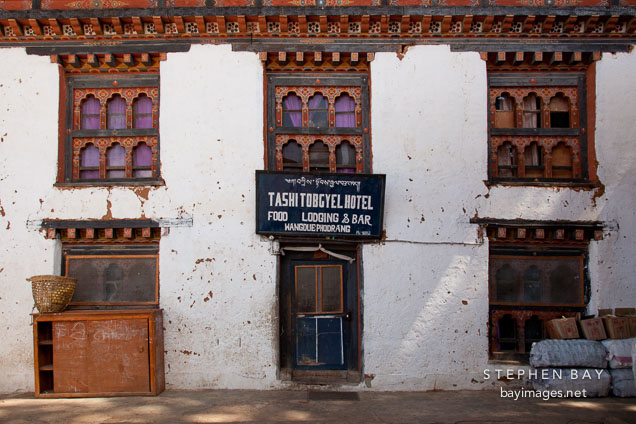 Tashi Tobgyel Hotel in Wangdue Phodrang, Bhutan.