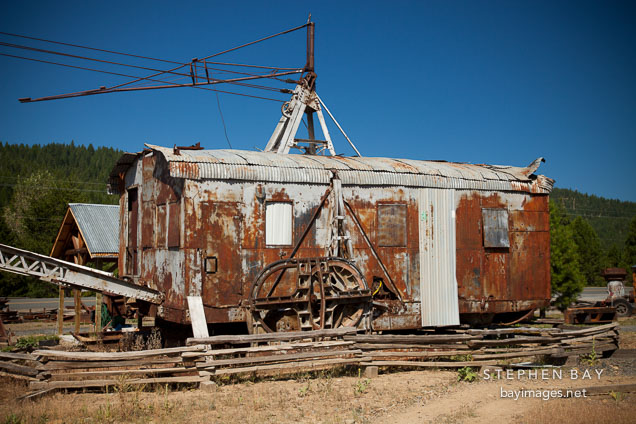 Monighan dragline. Sumpter, Oregon.