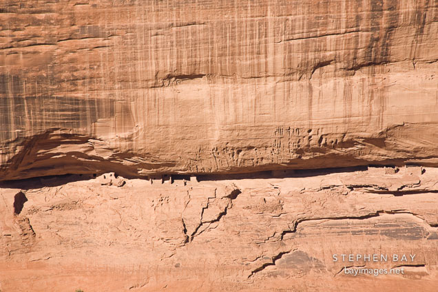 Face Rock Overlook Ruins. Canyon de Chelly NM, Arizona.