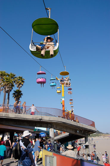 Photo Cable car ride. Santa Cruz California USA