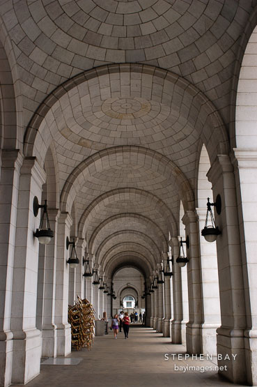 Loggia at Union Station. Washington, D.C.