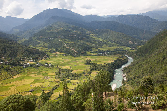 Punakha valley.