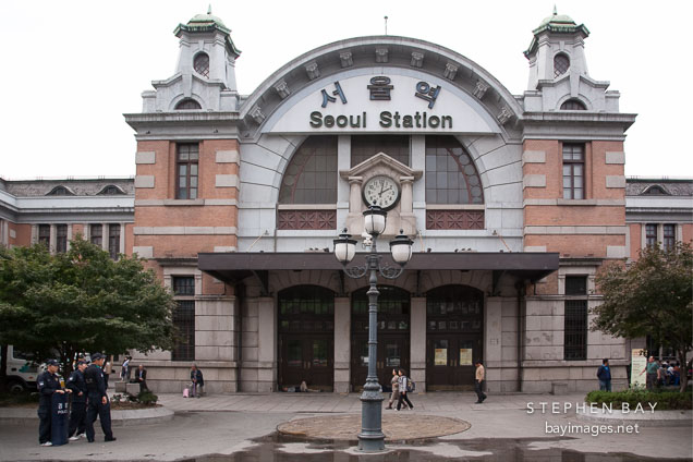 Seoul Station is the primary train station for Seoul.