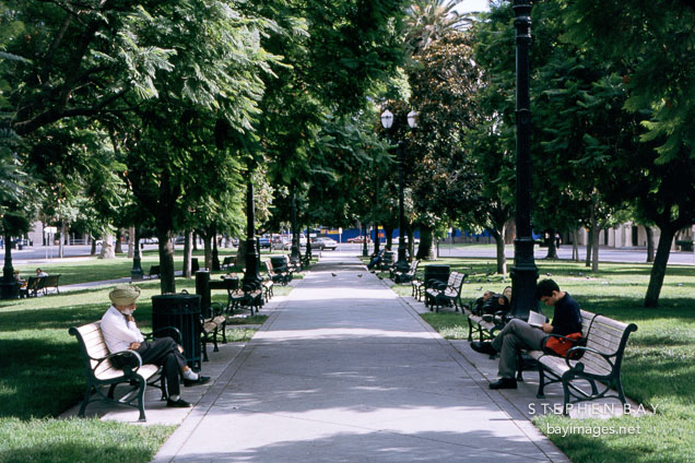 Plaza park. San Jose, California.