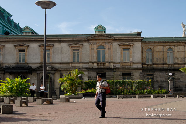 Plaza de la Cultura. San Jose, Costa Rica.