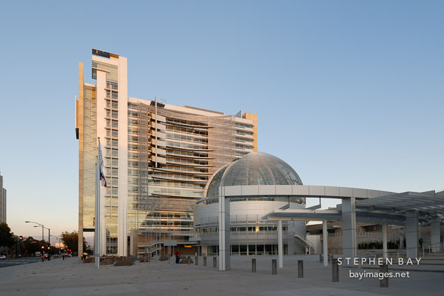 Afternoon light on City Hall. San Jose, California, U.S.A.