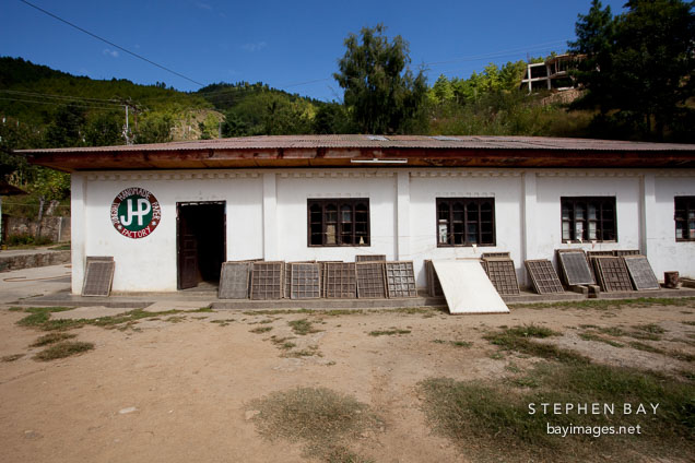 Jungshi Handmade Paper Factory, Thimphu, Bhutan.
