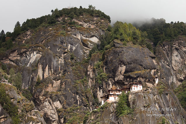 Taktshang Goemba in Paro Valley, Bhutan.