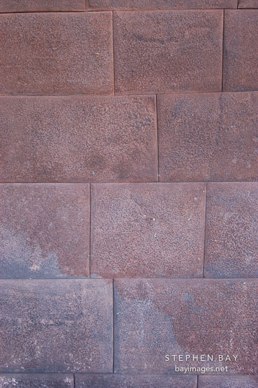 Stonework in Qoricancha, Temple of the Sun. Cusco, Peru