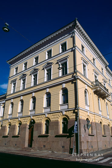Building near Senate Square. Helsinki, Finland