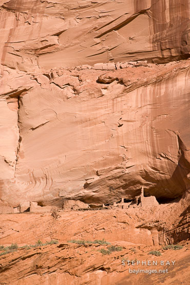 First Ruin, an ancestral Puebloan dwelling. Canyon de Chelly, Arizona.