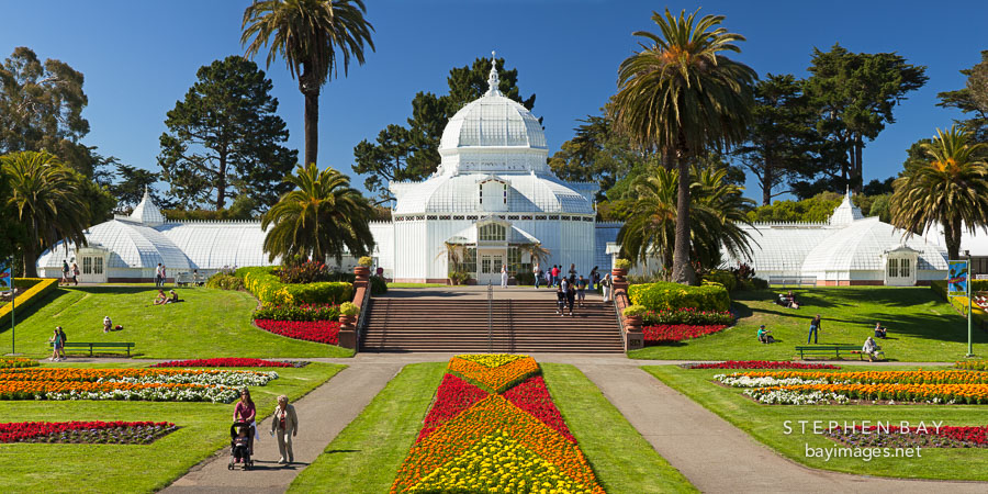 San Francisco Conservatory of Flowers.
