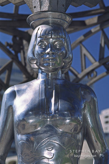 Statue of Anna May Wong. Hollywood, California, USA.