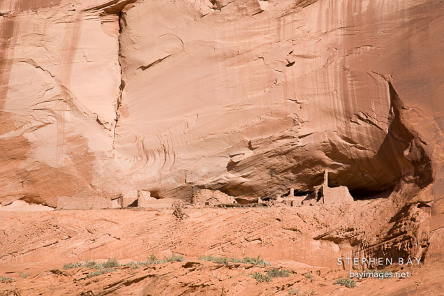 First Ruin, an ancient Anasazi dwelling. Canyon de Chelly, Arizona.