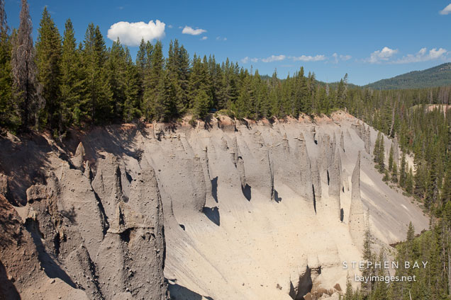 The Pinnacles. Crater Lake National Park, Oregon.