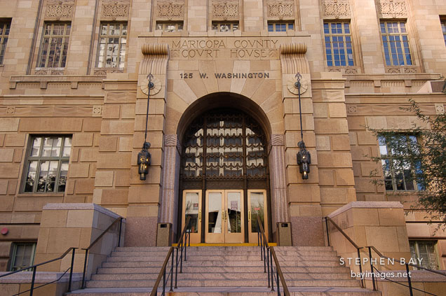 Photo: Maricopa County Courthouse Phoenix Arizona USA