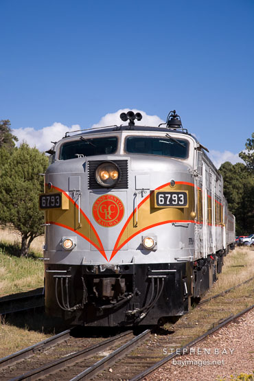 Railway train. Grand Canyon NP, Arizona.