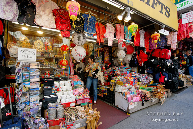 Store in Chinatown. San Francisco, California, USA.