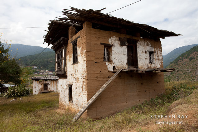 Farmhouse at Sopsokha, Bhutan.