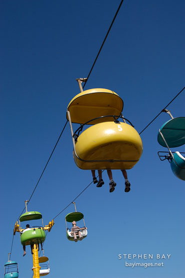 Aerial tram. Santa Cruz, California, USA.