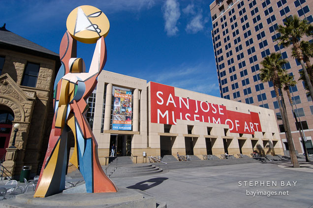 San Jose Museum of Art. San Jose, California, USA.