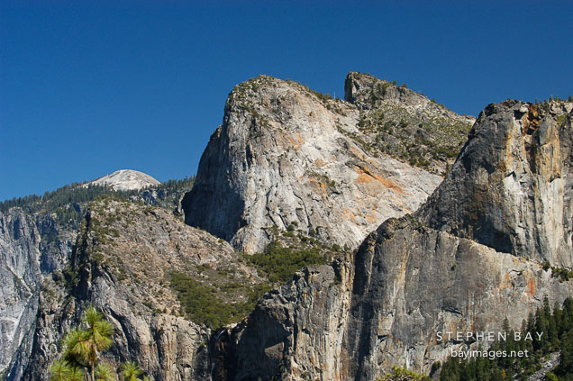 Cathedral rocks. Yosemite National Park, California, USA.