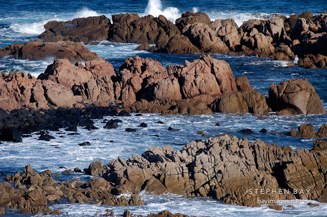 Pyramid rock. Philip Island, Australia.