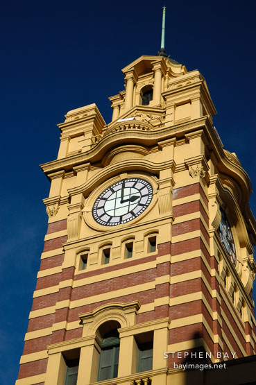 Flinders street railway station. Melbourne, Australia