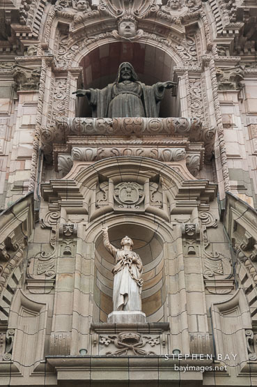 Sacred Heart of Jesus. Lima Cathedral, Peru.