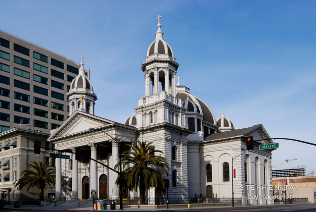 Cathedral Basilica of St. Joseph. San Jose, California, USA.