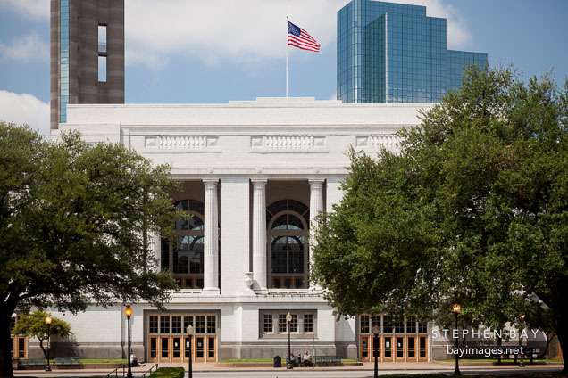 Entrance to Union Station. Dallas, Texas.