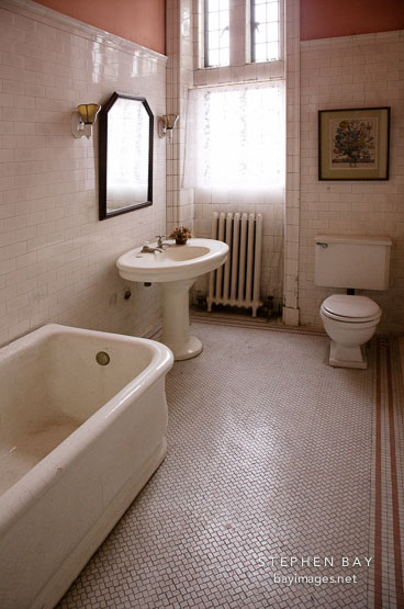 Guest Suite bathroom. Casa Loma, Toronto.