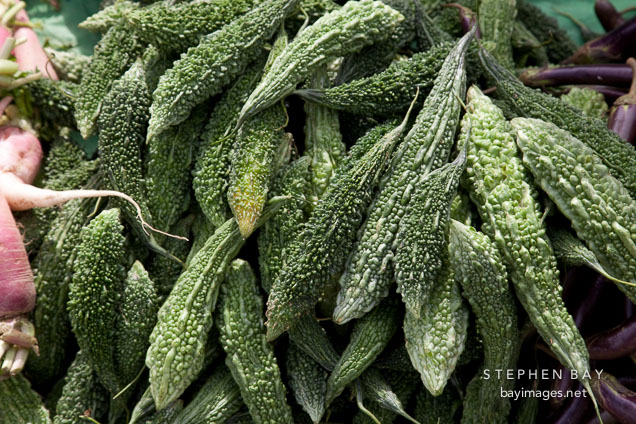 Vegetables for sale at the weekend market. Punakha, Bhutan.