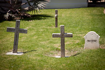 Cemetery in Mission San Luis Rey. Oceanside, California. - Photo #26600