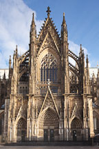 South transept facade of the Cologne Cathedral. Cologne, Germany. - Photo #30800