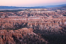 Forest and Hoodoos seen from Bryce Point. Bryce Canyon NP, Utah. - Photo #19210